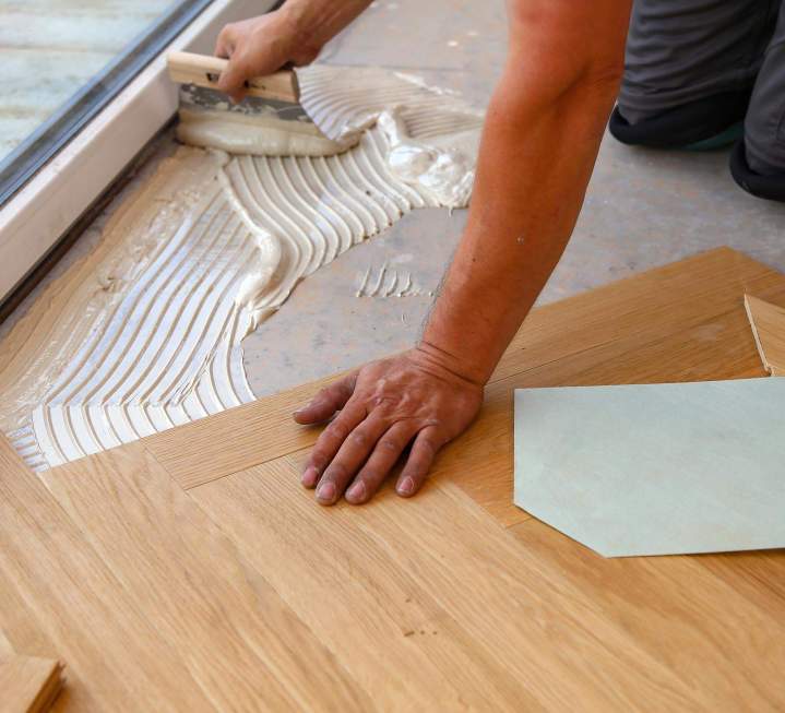 Pose de parquet Alfortville