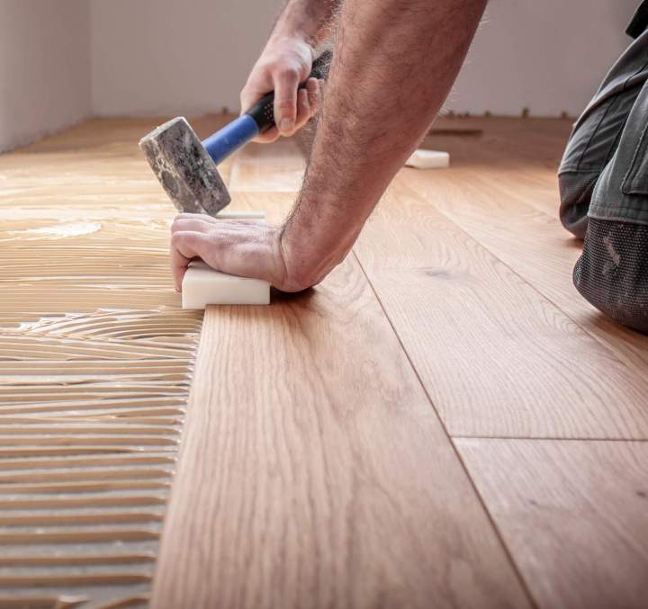 Pose de parquet Alfortville